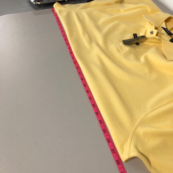 Jos A Bank Mens‎ Traveler Polo Size 2XLT Butter Yellow Short Sleeve Nwt - Picture 11 of 14